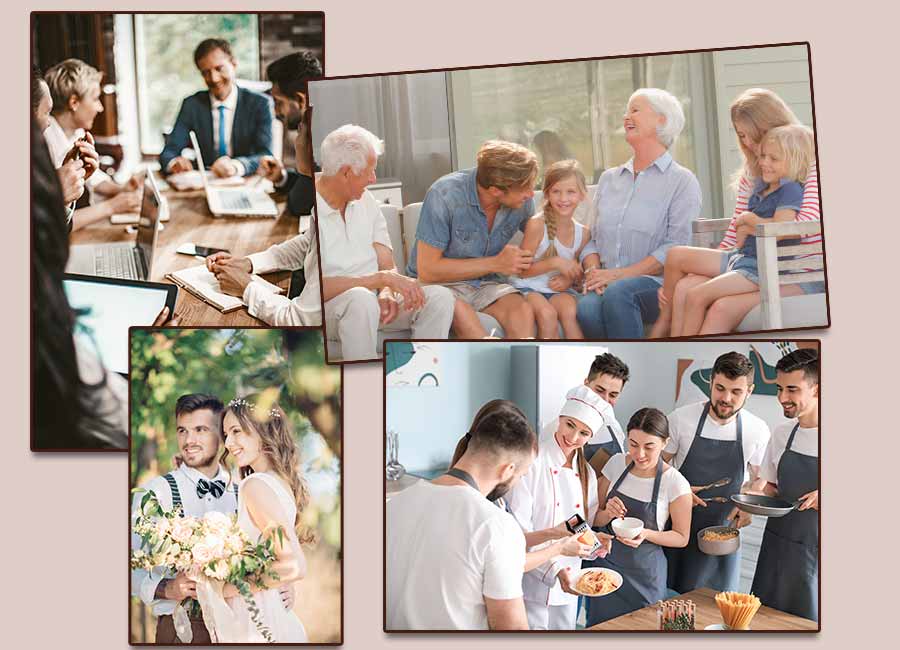 Des espaces pour vos séminaires et réunions de famille